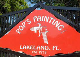 Paint - Lakeland, FL - Pop's Painting, Inc. - paint brush - Over 25 years in business!